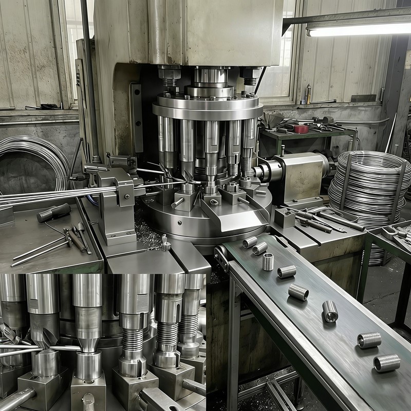 cold heading for key locking inerts manufacturing cold heading for key locking inerts manufacturing